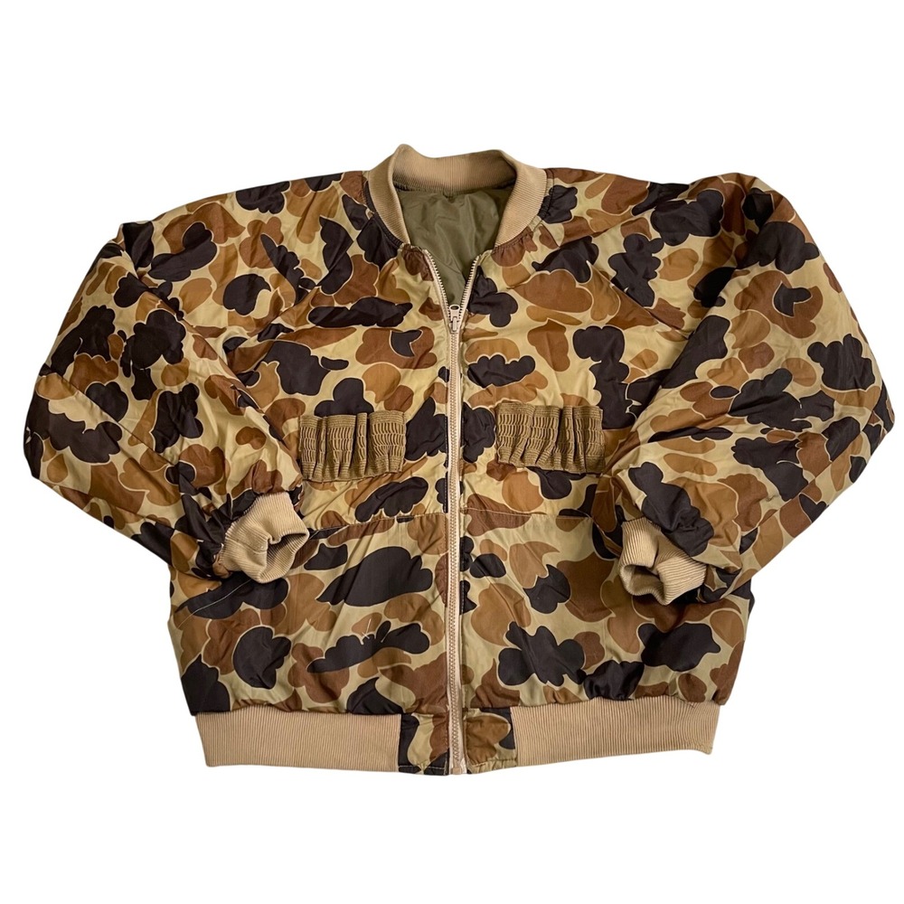 3in1 Columbia USA Omni Tech Duck Hunting Camo Jacket Radial Sleeve Size Lg